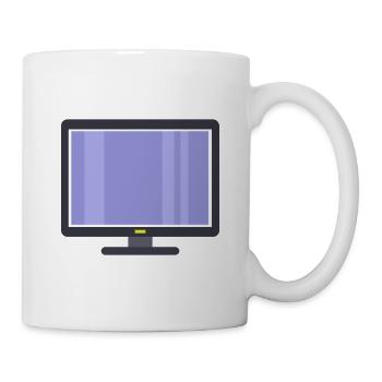 Fernsehen - Tasse - Weiß - Rechts