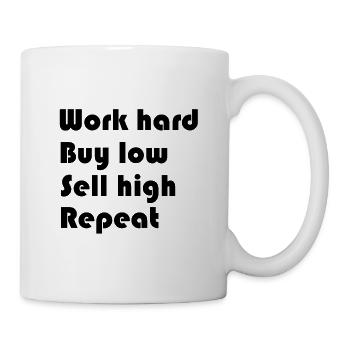 Investor Methode - Tasse - Weiß - Rechts