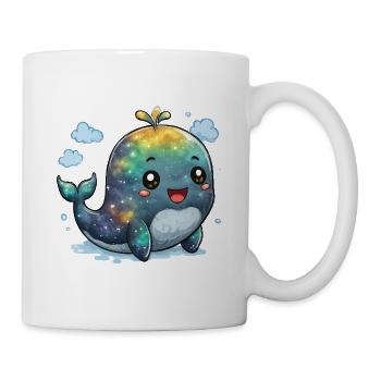 Galaxie-Wal Kuschelheld - Tasse - Weiß - Rechts