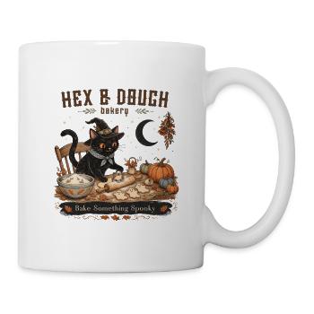 Hex & Dough Backen etwas Unheimliches - Tasse - Weiß - Rechts