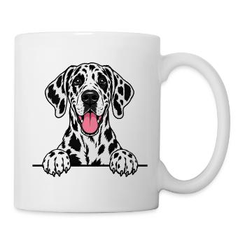 Dalmatiner - Tasse - Weiß - Rechts