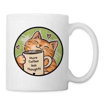 Cozy Cat Kaffeetasse Moment - Tasse - Weiß - Rechts