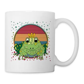 Frosch - Tasse - Weiß - Rechts