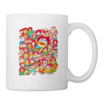 Die Königin und ihr Volk - Tasse - Weiß - Rechts