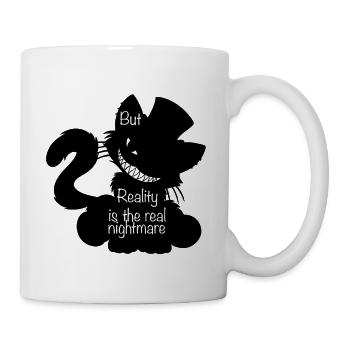 But Reality is… (Bella Donna‘s wicked world) - Tasse - Weiß - Rechts