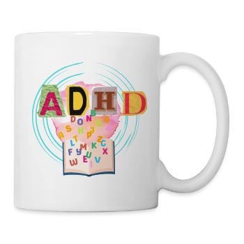 ADHS - Tasse - Weiß - Rechts