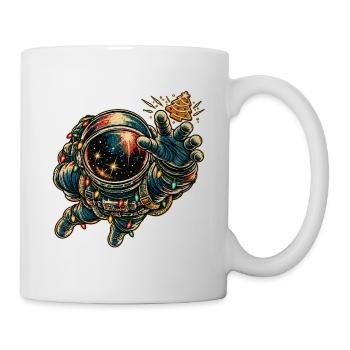 KOSMISCHER ROCKER | Kosmischer Weihnachtskeks - Tasse - Weiß - Rechts