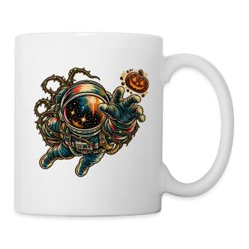 KOSMISCHER ROCKER | Kosmischer Kürbiskeks - Tasse - Weiß - Rechts
