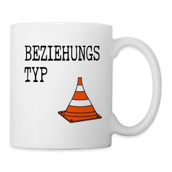 Beziehungstyp Pylone - Tasse - Weiß - Rechts