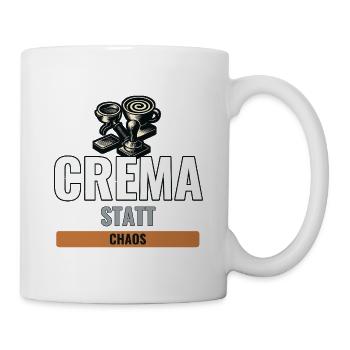 Hobby Barista Geschenk für den ersten Siebträger - Tasse - Weiß - Rechts