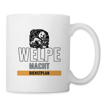 Ersthund Geschenk für neue Welpenbesitzer - Tasse - Weiß - Rechts
