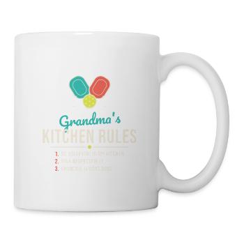 Omas Küchen-Regel-Tee - Tasse - Weiß - Rechts