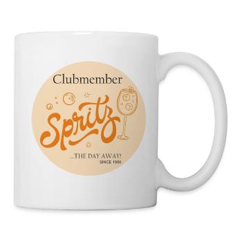 Spritz Clubmitglied Vintage - Tasse - Weiß - Rechts