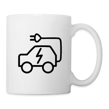 Elektrische Fahrzeuge - Tasse - Weiß - Rechts
