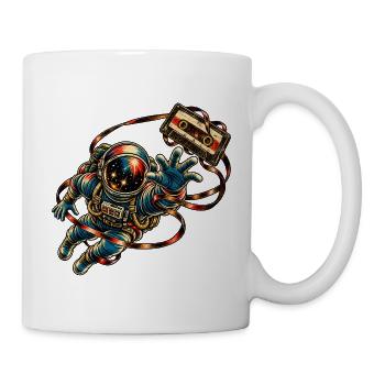 KOSMISCHER ROCKER | Mixtape - Tasse - Weiß - Rechts