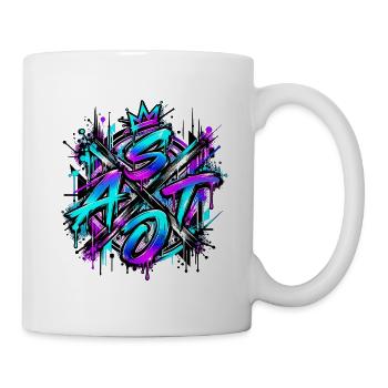 SATO – Street Art Edition 🎨🔥 - Tasse - Weiß - Rechts