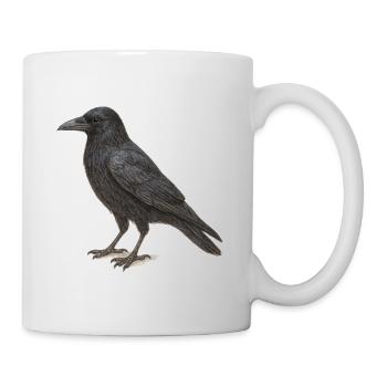 Black Crow - Tasse - Weiß - Rechts