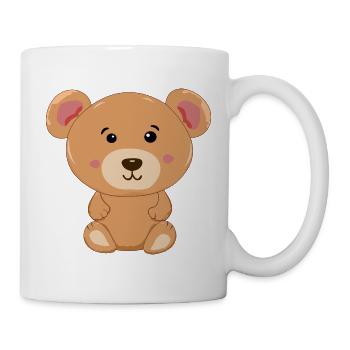 Uroczy Miś  - Tasse - Weiß - Rechts