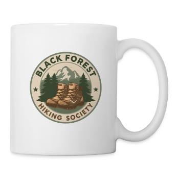 Black Forest Hiking Society - Tasse - Weiß - Rechts
