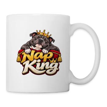 Staffordshire Bull Terrier - Tasse - Weiß - Rechts