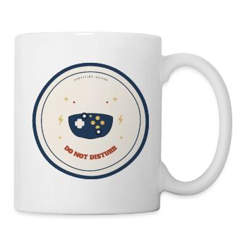 Gamer Badge Do Not Disturb Controller - Tasse - Weiß - Rechts