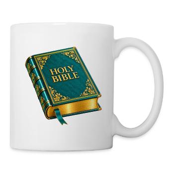 NEU – Preiset das Wort Gottes! - Tasse - Weiß - Rechts