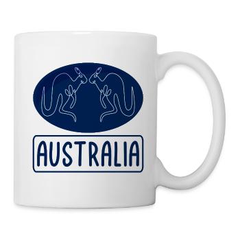 Australia Kangaroo - Tasse - Weiß - Rechts