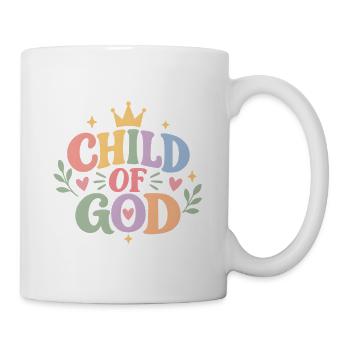 Gotteskind Pastel - Tasse - Weiß - Rechts