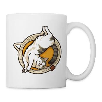 Katze - Tasse - Weiß - Rechts