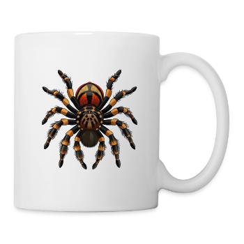 Vogelspinne - Tasse - Weiß - Rechts