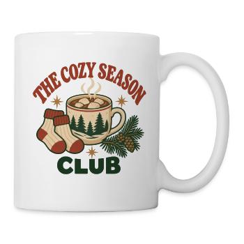 The Cozy Season Club - Tasse - Weiß - Rechts