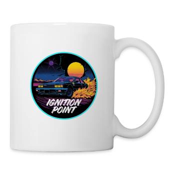 Ignition Point Retro Turbo Streetwear - Tasse - Weiß - Rechts