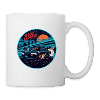 Street Express Skyline Racer Mode - Tasse - Weiß - Rechts