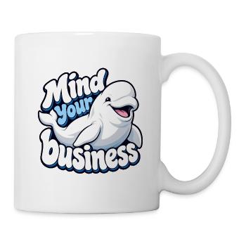 Milchwal - Tasse - Weiß - Rechts