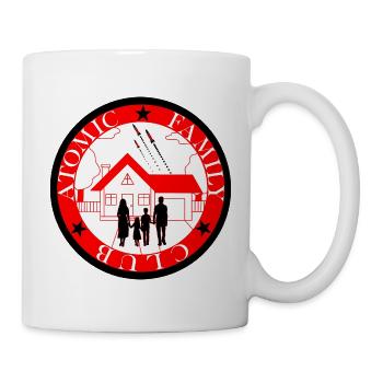 Rocket-Familie über dem Haus - Tasse - Weiß - Rechts