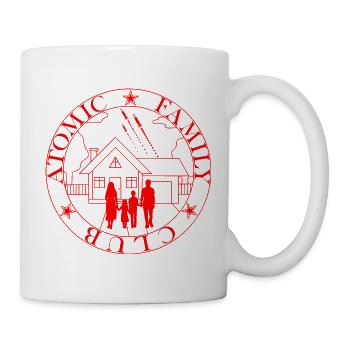 Familienheim-Emblem - Tasse - Weiß - Rechts