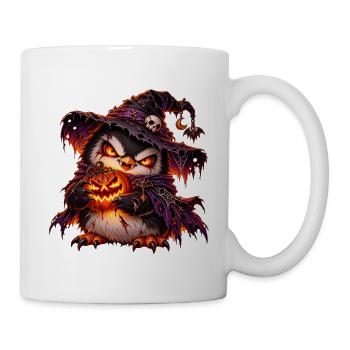 Pinguin Dunkel Niedlich - Tasse - Weiß - Rechts