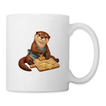 Otter formt Ravioli - Tasse - Weiß - Rechts