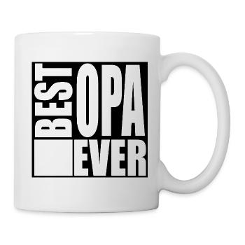 Bester Opa Spruch - Tasse - Weiß - Rechts