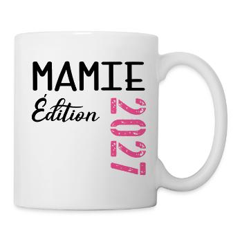 Baby Oma 2027 - Tasse - Weiß - Rechts