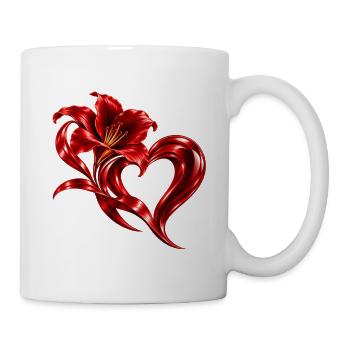 NEU – Alles, was wir brauchen, ist Liebe! - Tasse - Weiß - Rechts