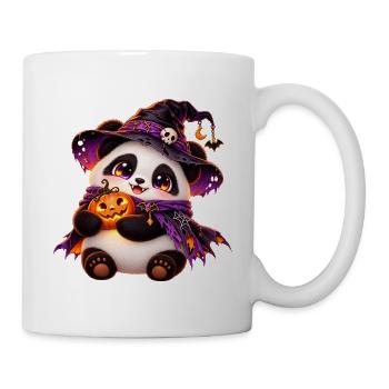 Pand'halloween süßer Panda - Tasse - Weiß - Rechts