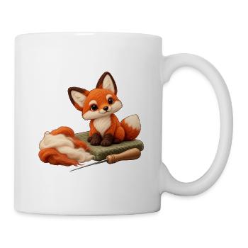 Filzfuchs-Basteltisch - Tasse - Weiß - Rechts