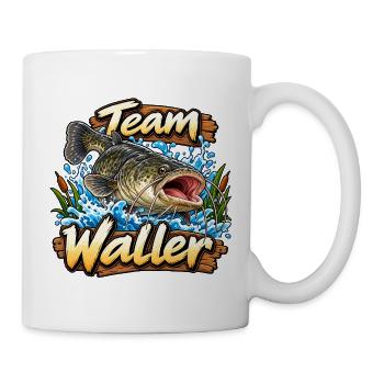 Team Waller - Tasse - Weiß - Rechts