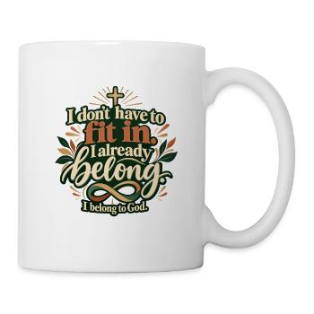 Gottes Kind - Tasse - Weiß - Rechts