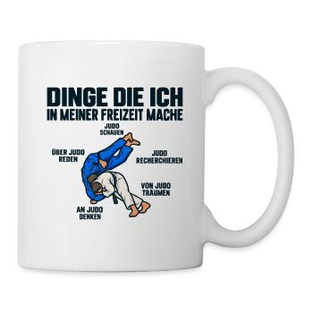  JUDO - Tasse - Weiß - Rechts