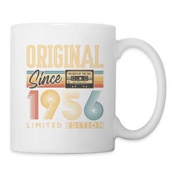 70. Geburtstag, 70 Jahre - Tasse - Weiß - Rechts