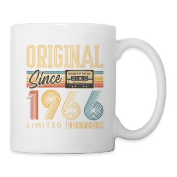 60. Geburtstag, 60 Jahre - Tasse - Weiß - Rechts