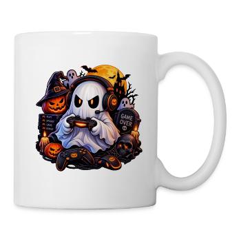 Halloween Gamer Geist: Hol dir den Style jetzt! - Tasse - Weiß - Rechts