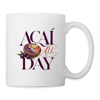 Açaí All Day Bowl - Acai Bowl Design - Tasse - Weiß - Rechts